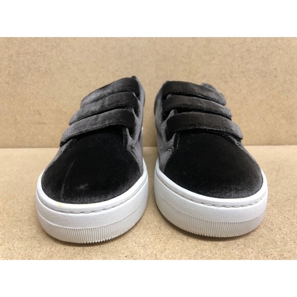 Sandro Paris Anita Anthracite Charcoal Gray Velvet Sneakers SZ 7-7.5 US  EUR 38 - Picture 7 of 12